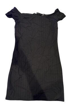 Forever 21 Black One-Shoulder Sheath Dress